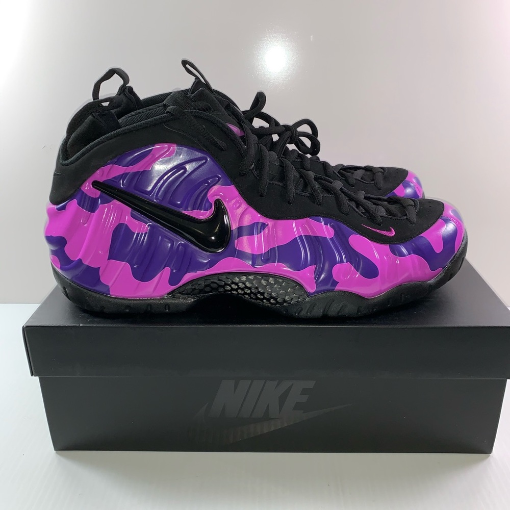 Nike Air Foamposite Pro SZ 13 Camo 624041-012